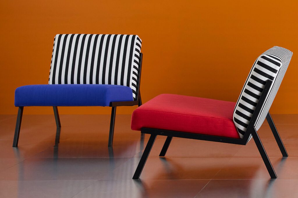 VIKKO Chair Stripe (tissu 512) - Innovation Living 1