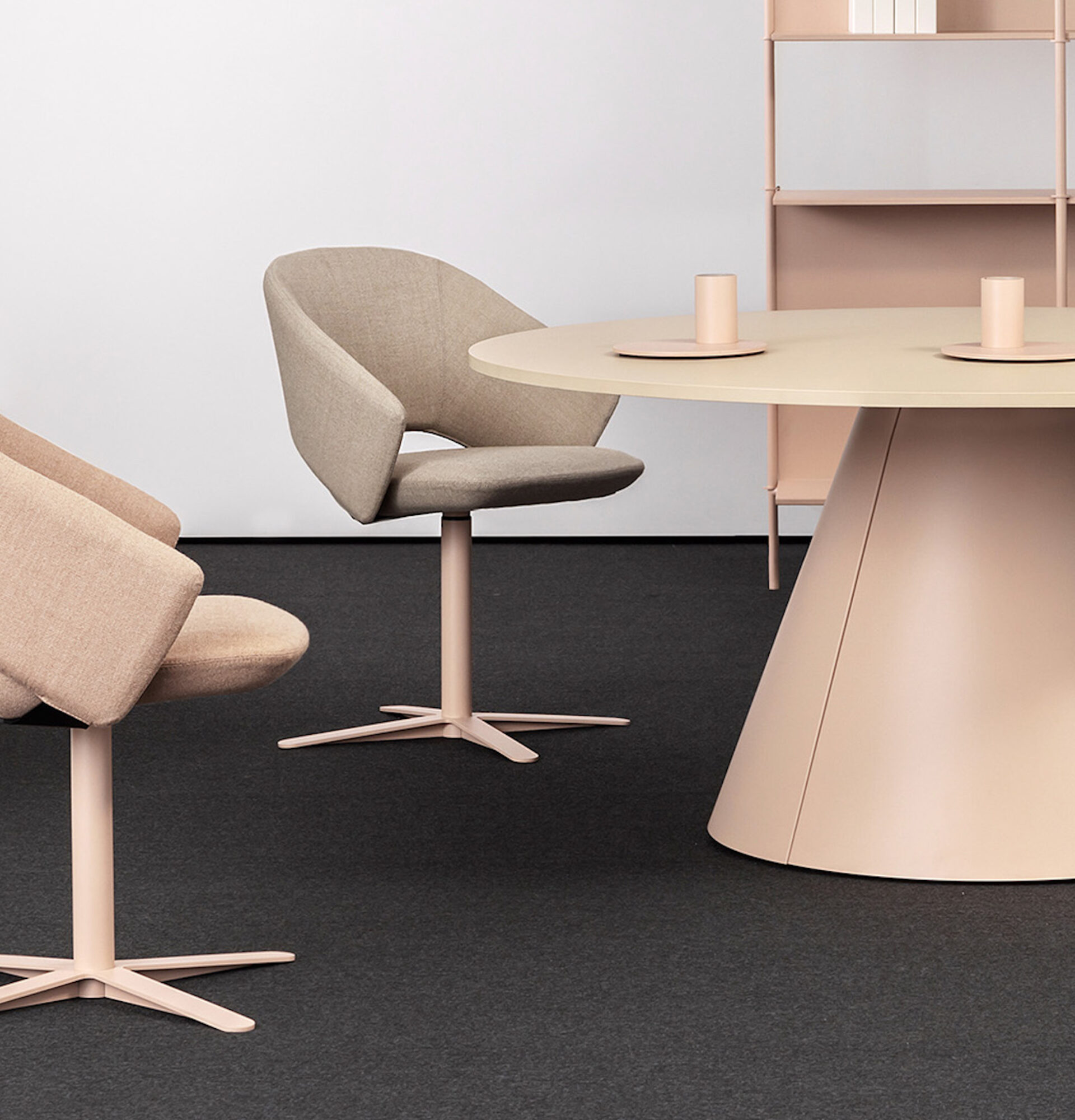 Chaise ICON SOFT Métal (4 branches) – MARA